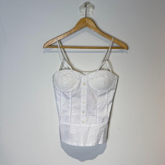 White Beaded Top - Picture 3 of 5